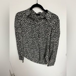 Theory size XS petite silk shirt - worn once